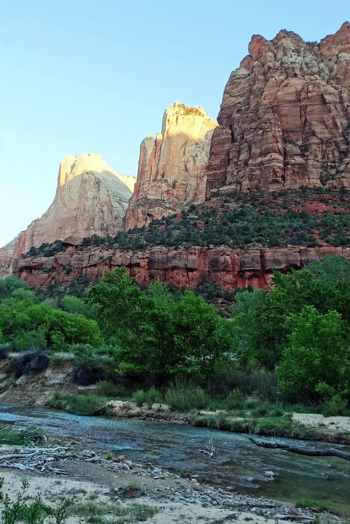 First Light on the Patriarchs, Zion NP 5-14