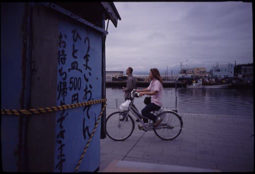 On Enoshima-Benten-Bashi bridge.