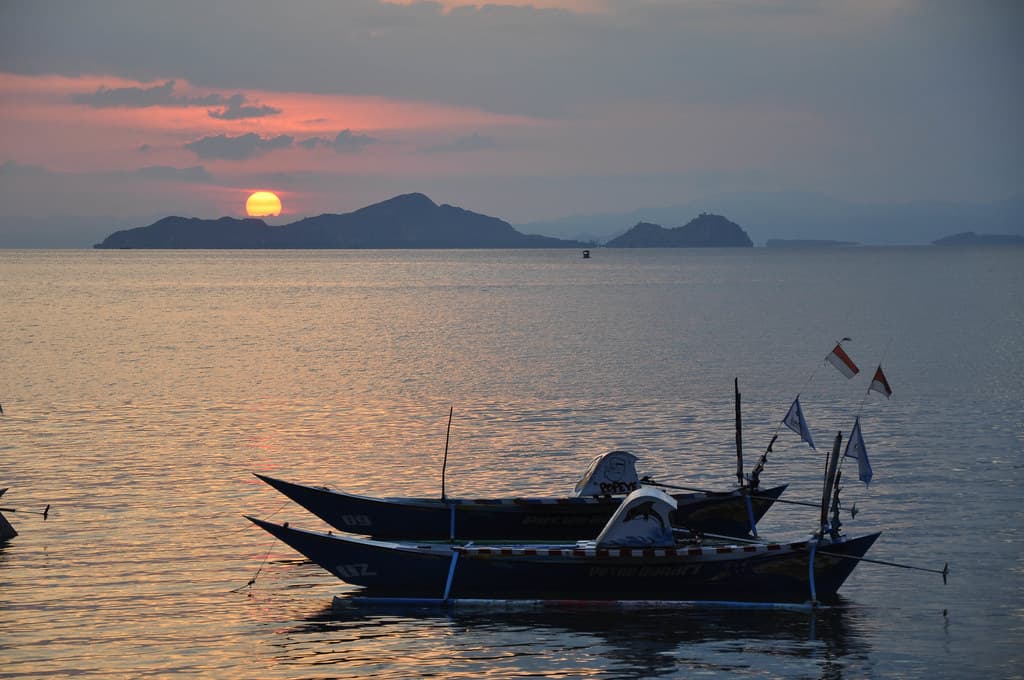 Sunset in Labuan Bajo