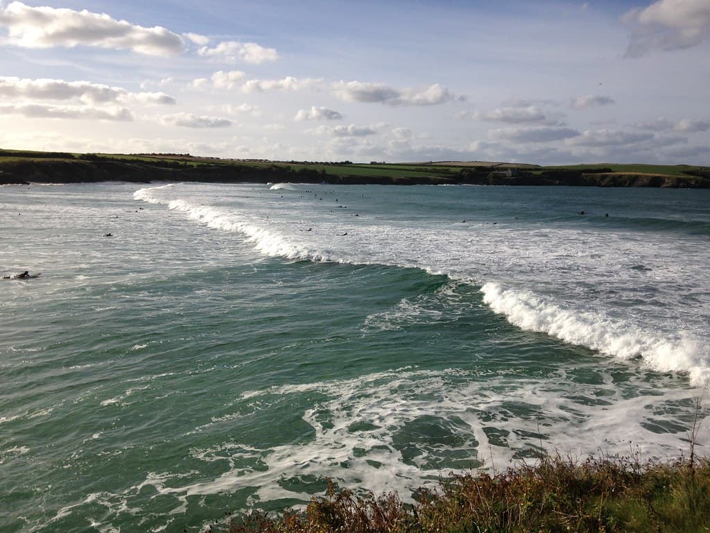Polzeath Beach — photo by PaulFarley