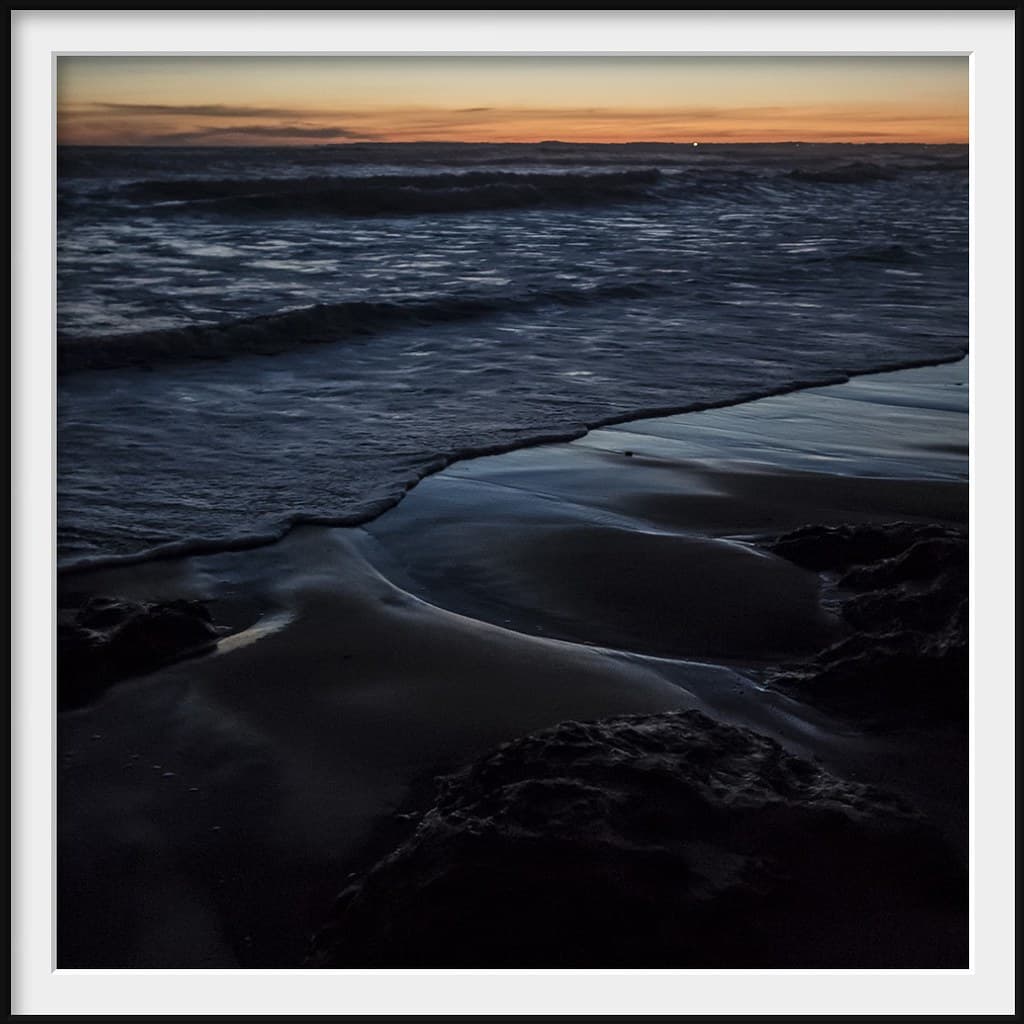 dusk beach