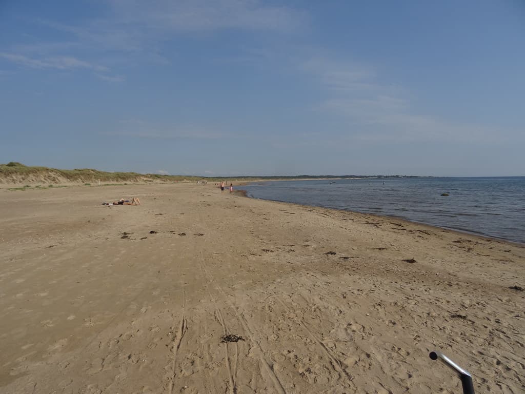 Frösakull Beach — photo by Bengt 1955