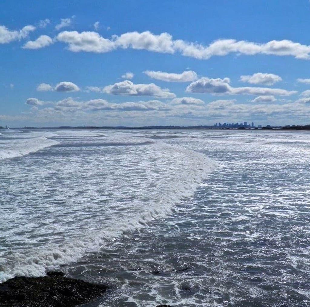 Low Tide On Lynn Beach