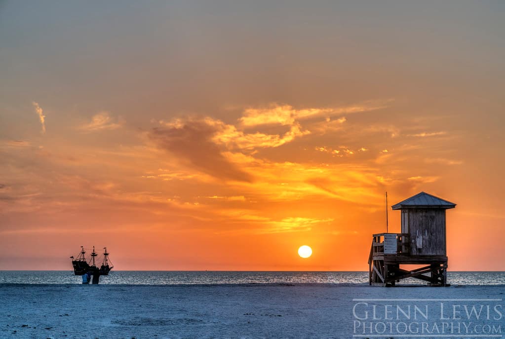 Sand Key Park Sunset