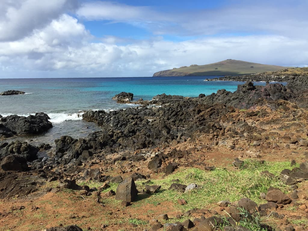 Ovahe beach, the North Coast, Rapa Nui (Easter Island), Chile, Oceania.