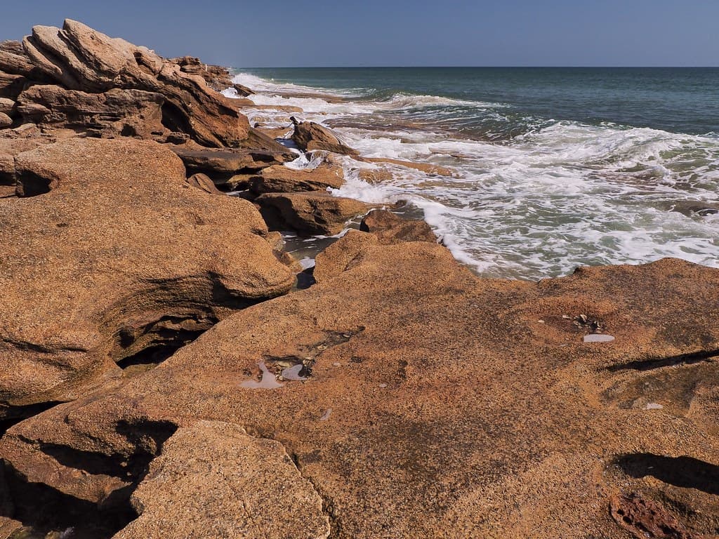 Wave Ater Wave into Rock