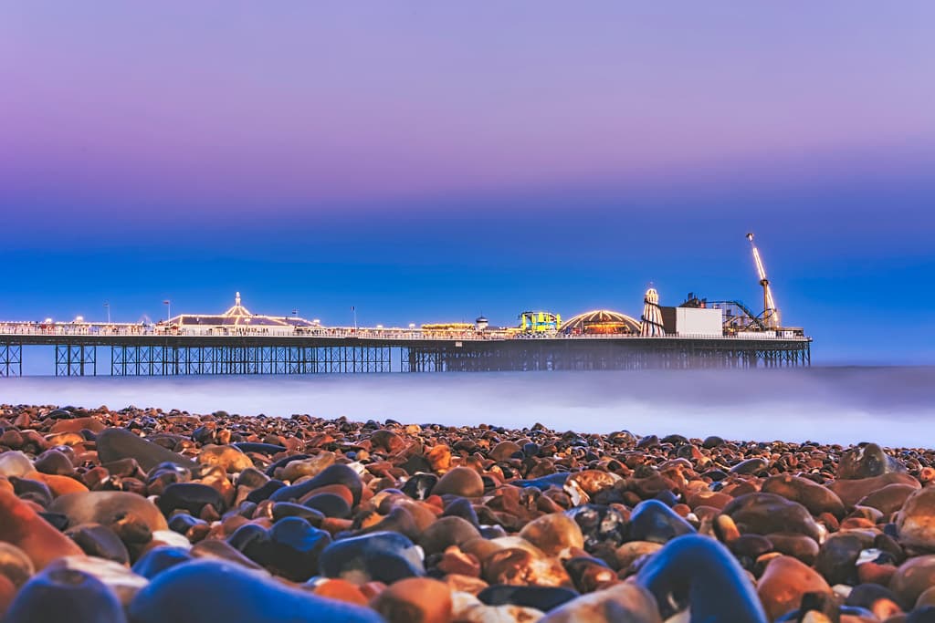 Brighton Pier at dawn