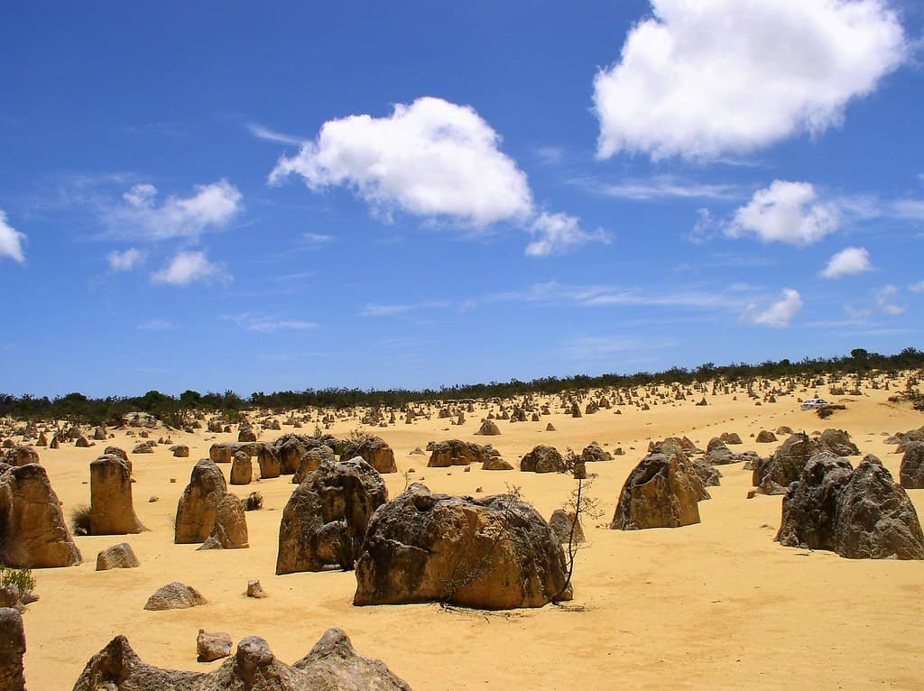 WA. The strange rock formations called the Pinnacles.