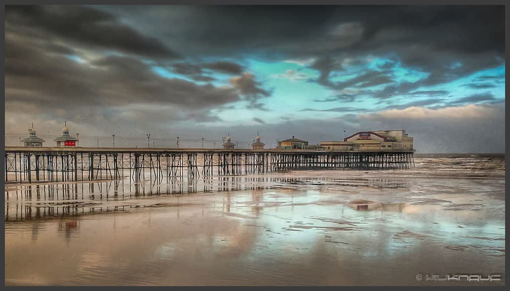 Blackpool beach