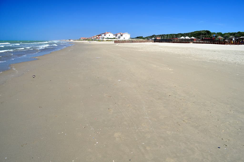 Marina di Ardea Beach — photo by Crazy George