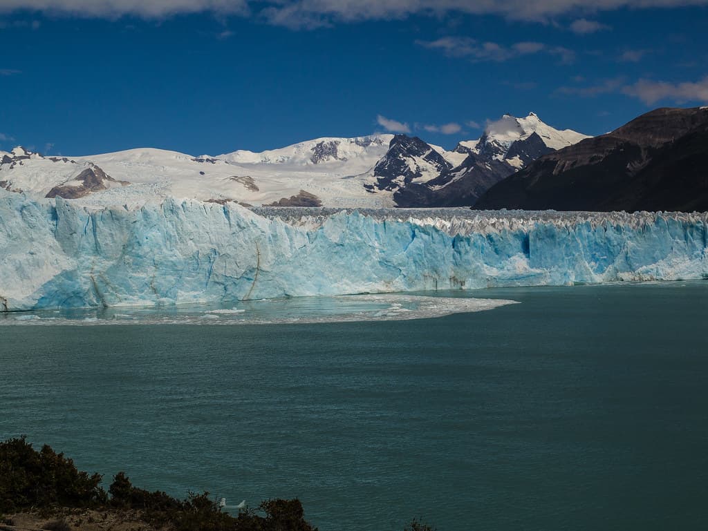 After the thundering, everything is quiet again - Calving Glacier nr. 6