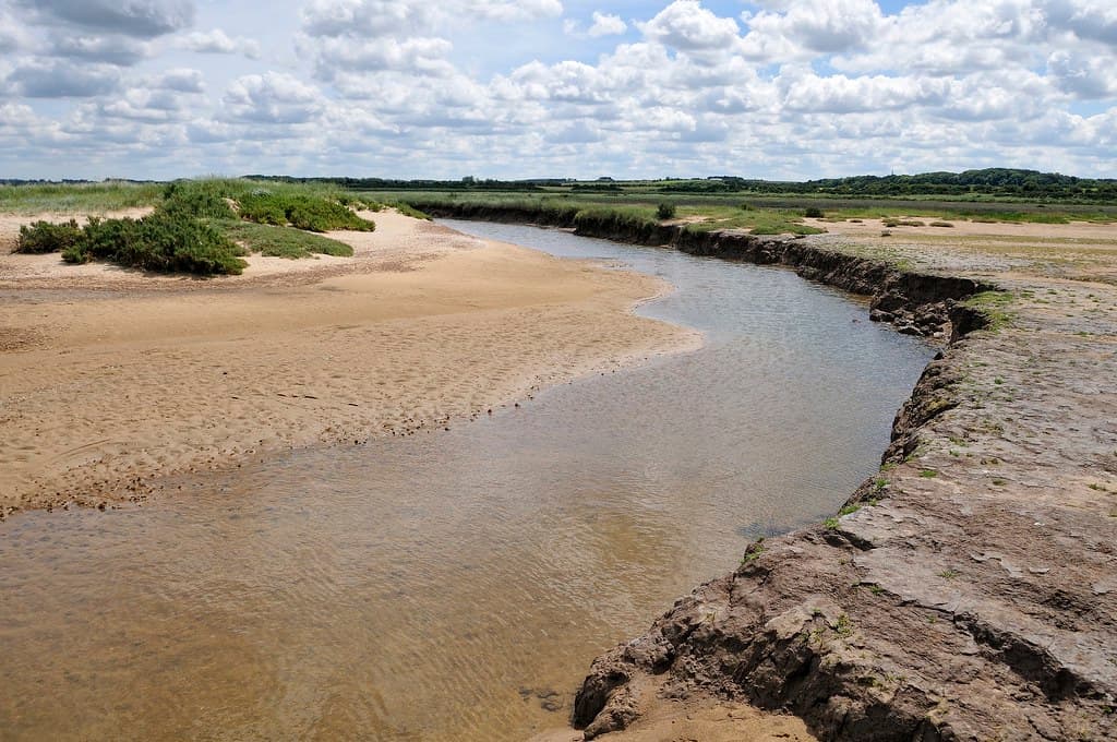Beach stream - Norfolk