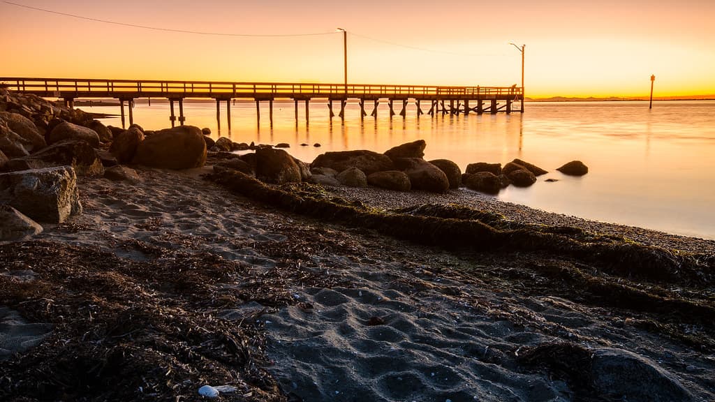 Crescent Beach Sunset