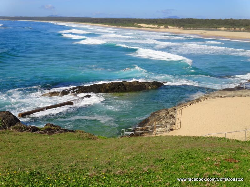 Sawtell / Bonville Headland Rockpool , and start of Solitary Islands Coastal Walk. SAWTELL, NSW 2452 AUSTRALIA