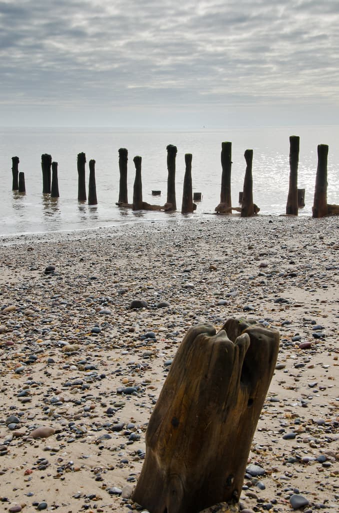 Spurn Point Beach — photo by Gellscom