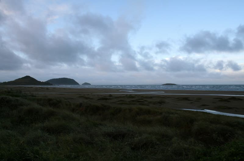 Kinka beach sunset