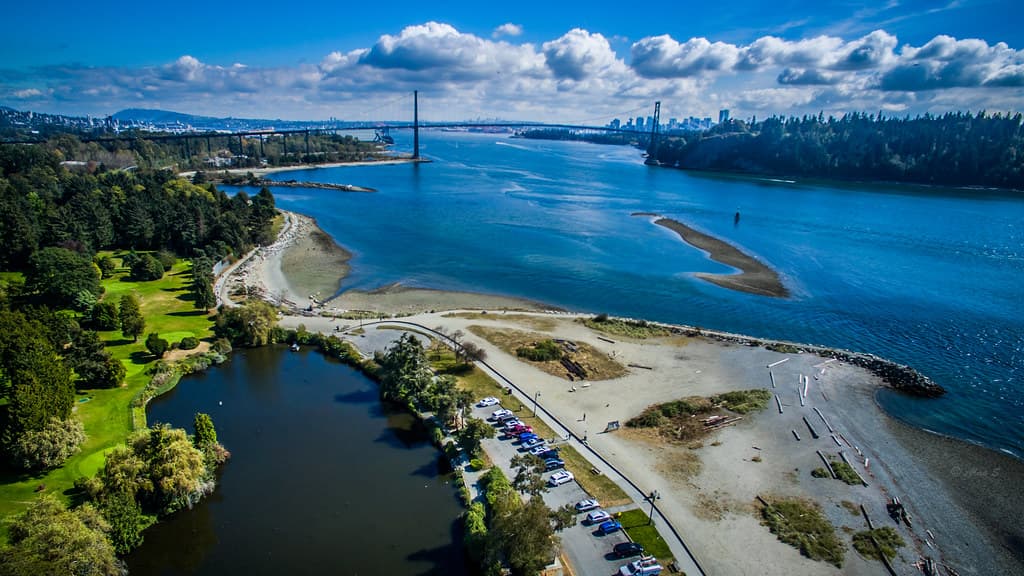 Vancouver. Canada - Drone