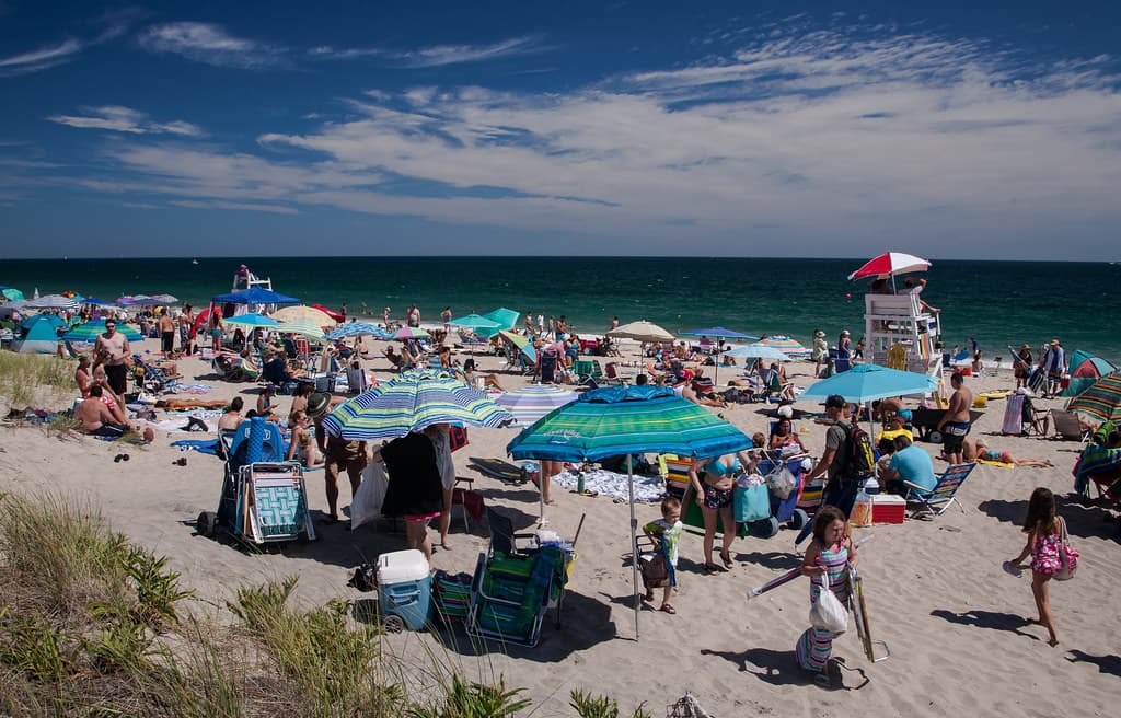 At the beach, Charlestown Beach, RI, 2016