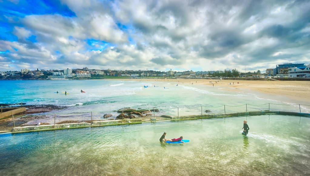 Bondi Beach In Australia