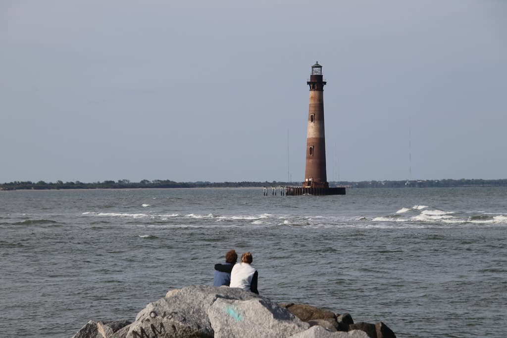 Lighthouse Inlet Heritage Preserve Beach view 2