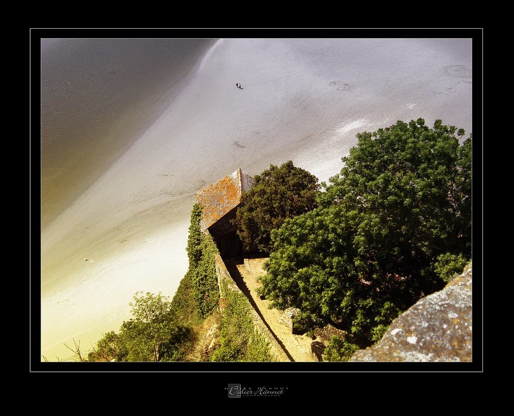 A walk on the beach - Bay of mont Saint-Michael - #DH198 Post-traitement | Post-processing