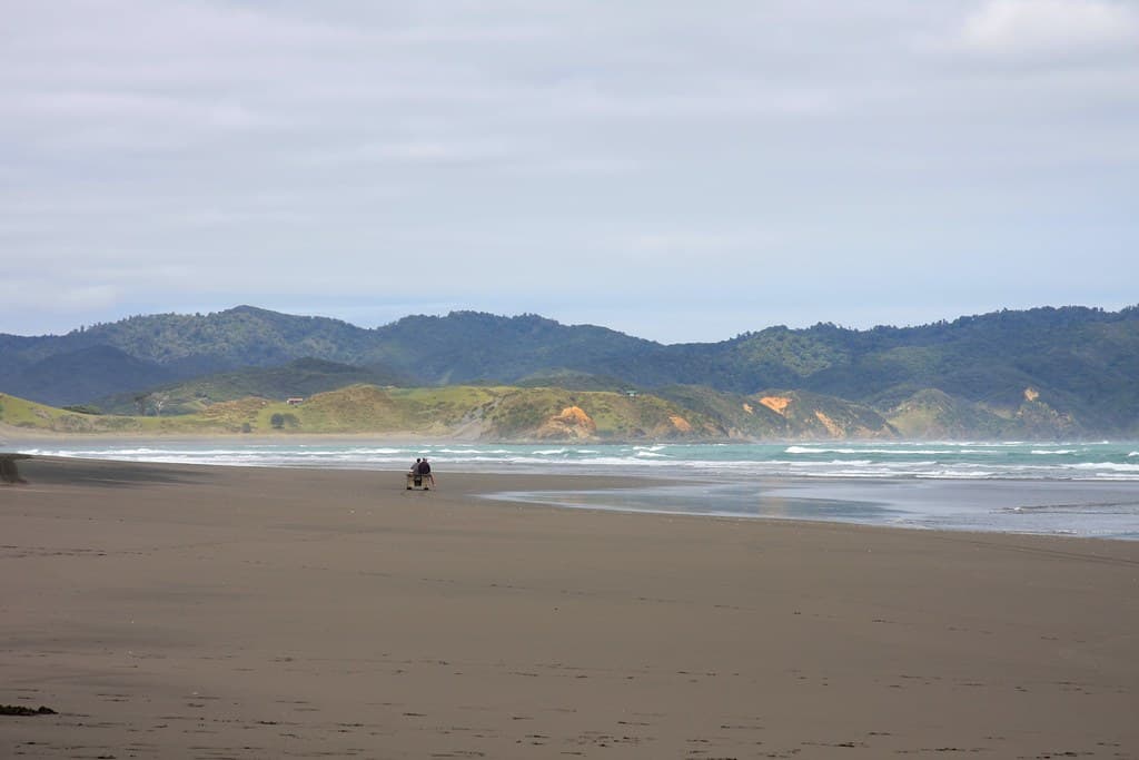 Aotea Harbour Beach — photo by Natalia Volna itravelNZ@ travel app