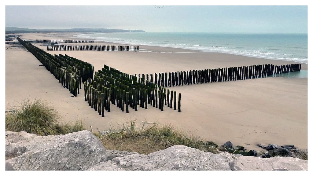 Wissant et le cap Gris-nez.