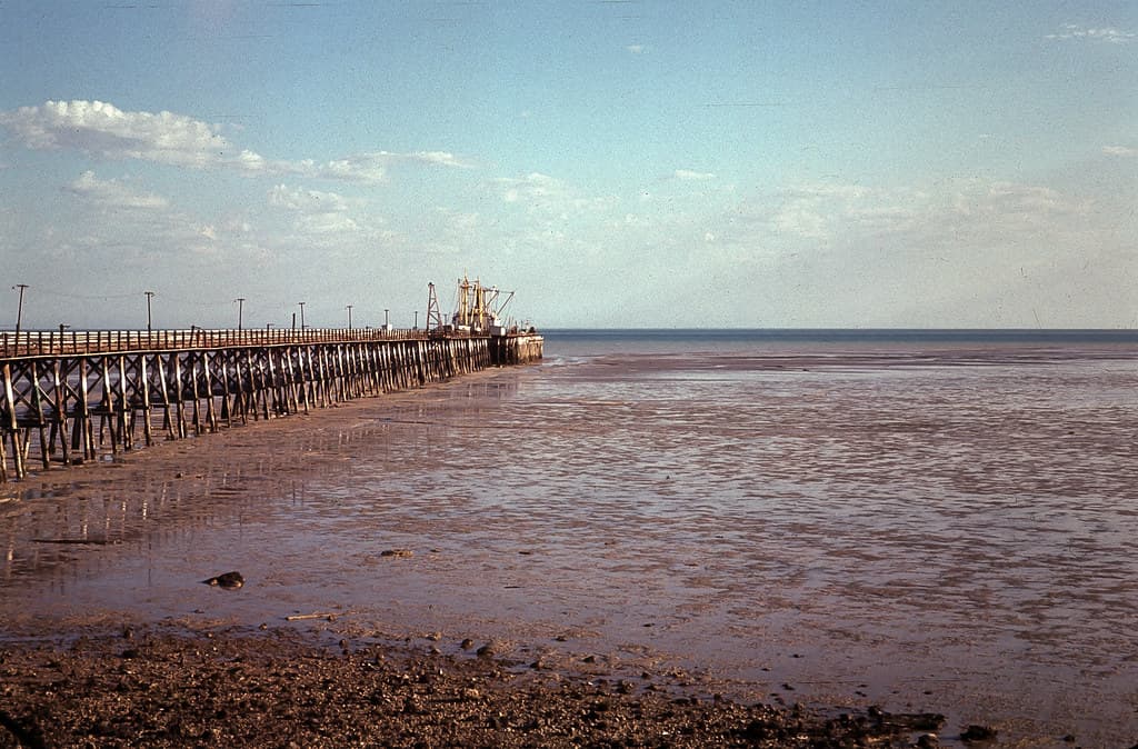 The Old Broome Jetty at Town Beach - Circa 1965