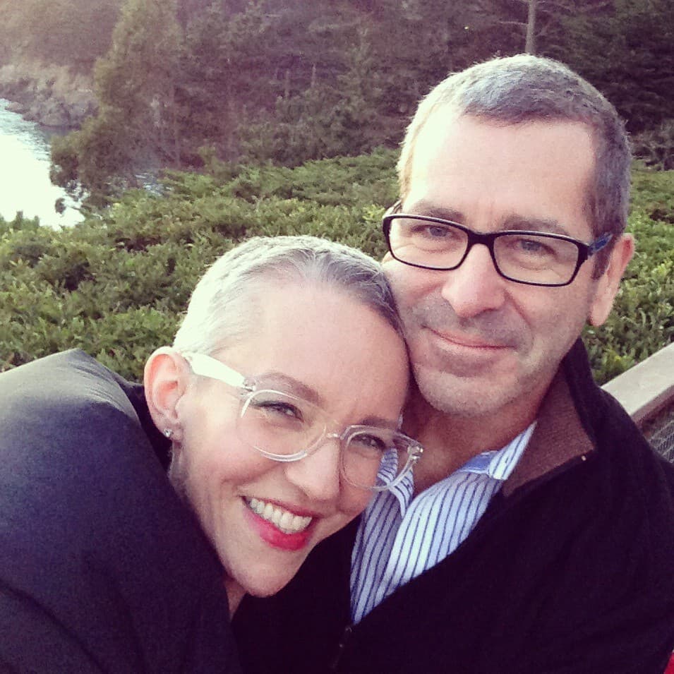 Miles, me, Muir Beach.