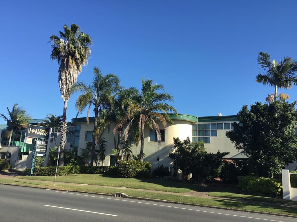 Maryborough. McNevins Motel in John Street.