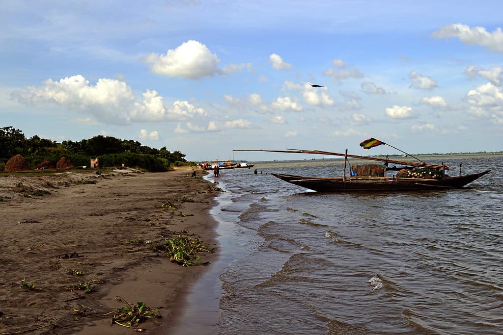 Mayadip Island - on the beach