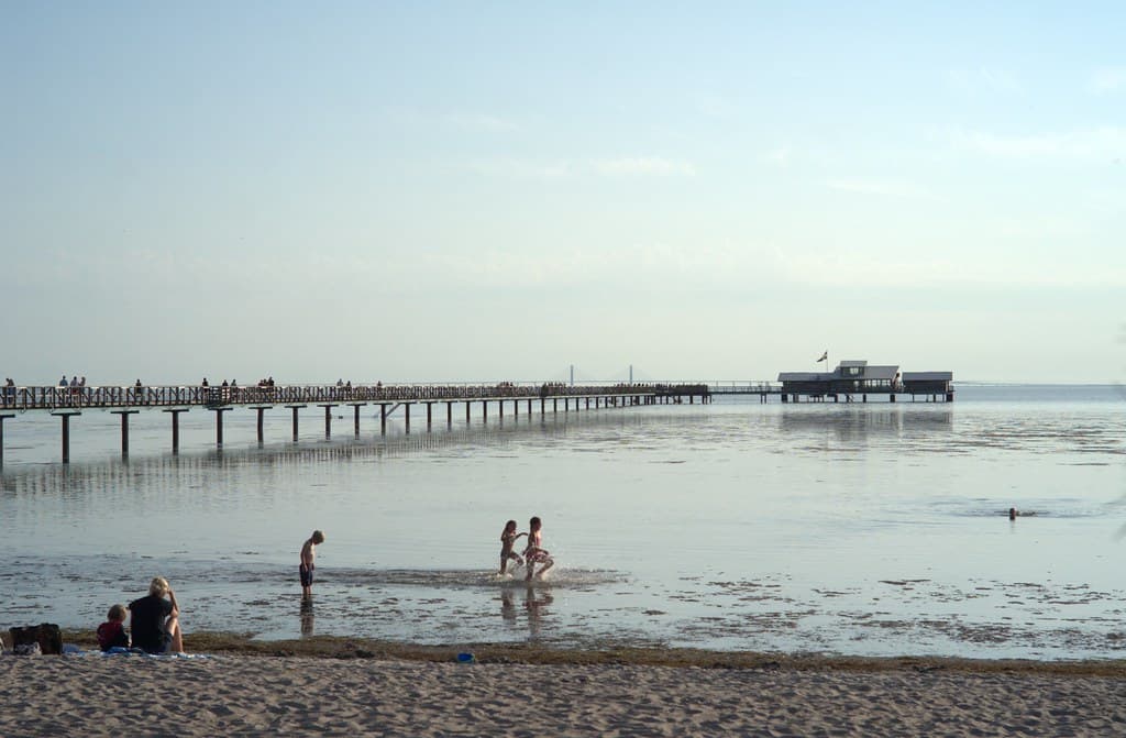 Bjärred Beach — photo by Sigfrid Lundberg