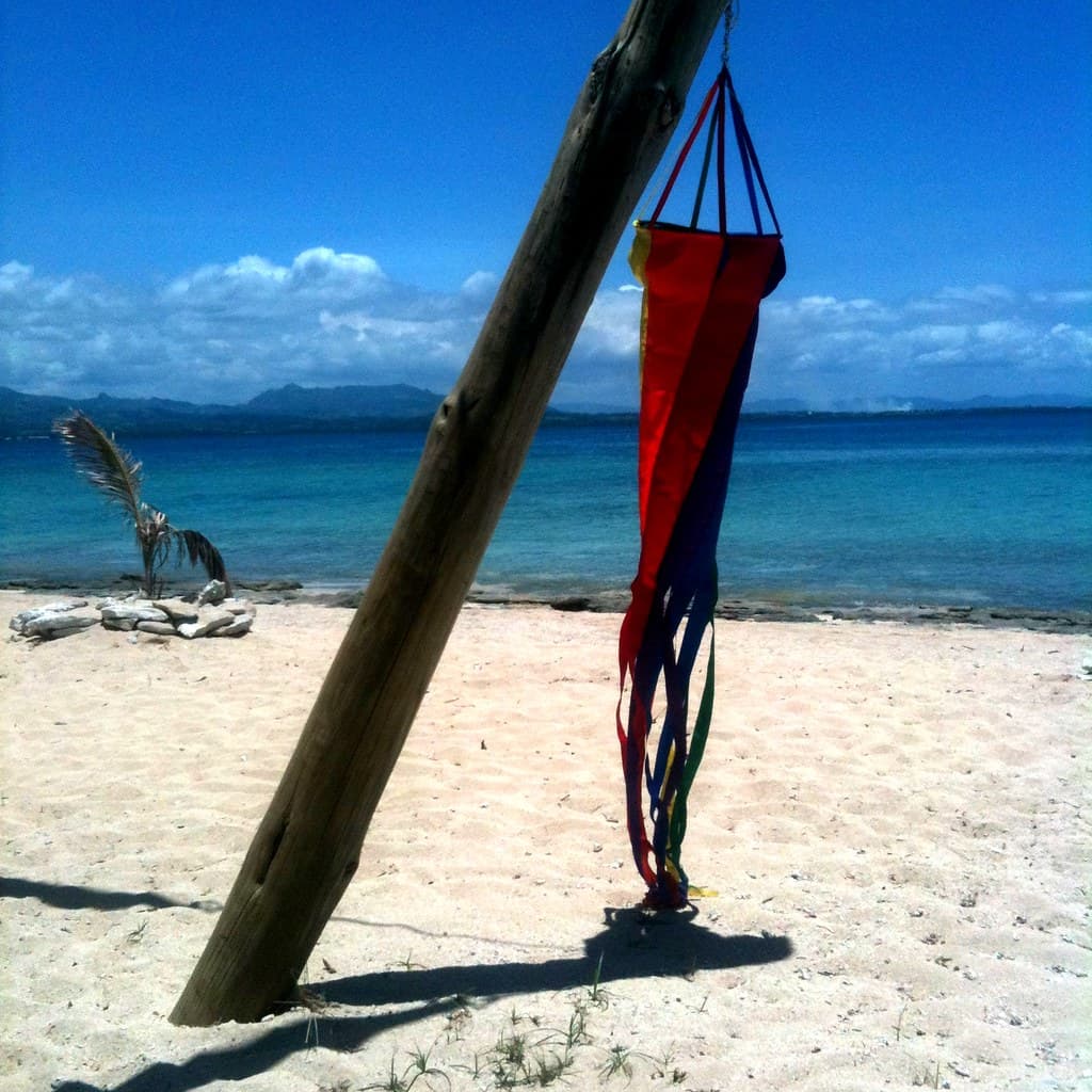 Bekana Island Beach — photo by James Dennes