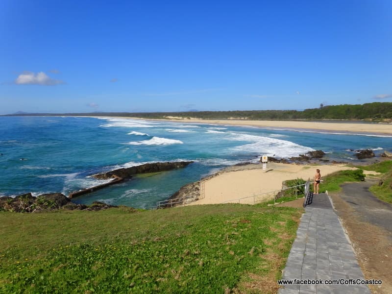 Sawtell / Bonville Headland Rockpool , and start of Solitary Islands Coastal Walk. SAWTELL, NSW 2452 AUSTRALIA
