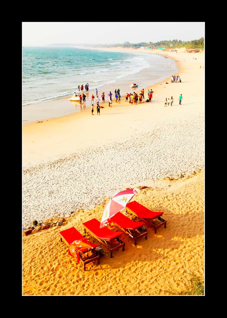 Candolim North Beach — photo by ramnath bhat