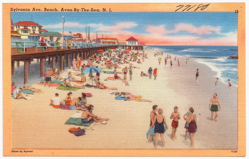 Sylvania Ave. Beach, Avon-by-the-Sea, N. J.
