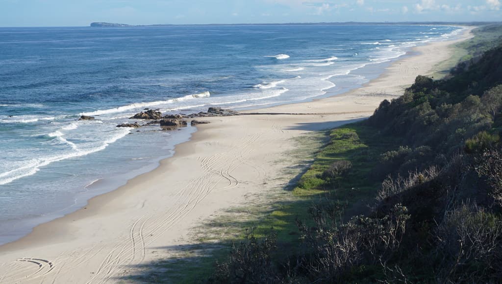 Crowdy Head across Kylies Beach
