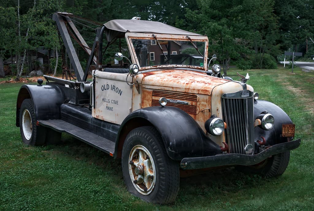 1940's White Motor Company Truck WA2x (Bar Harbor, Maine)