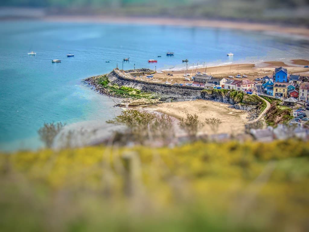 New Quay Beach — photo by .^.Blanksy