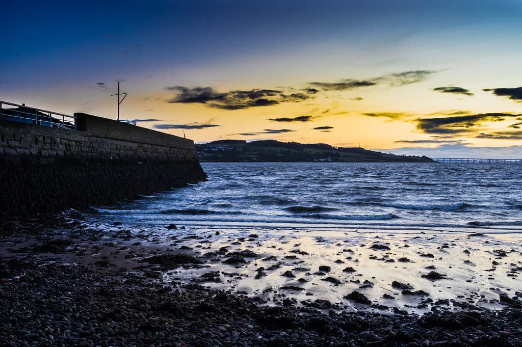 Baldovie Beach — photo by Neillwphoto