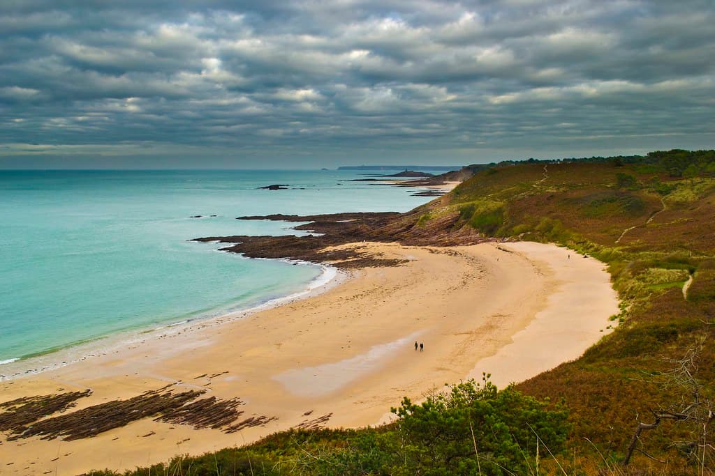 Côtes d'Armor_La côte de Penthièvre_Le cap d'Erquy