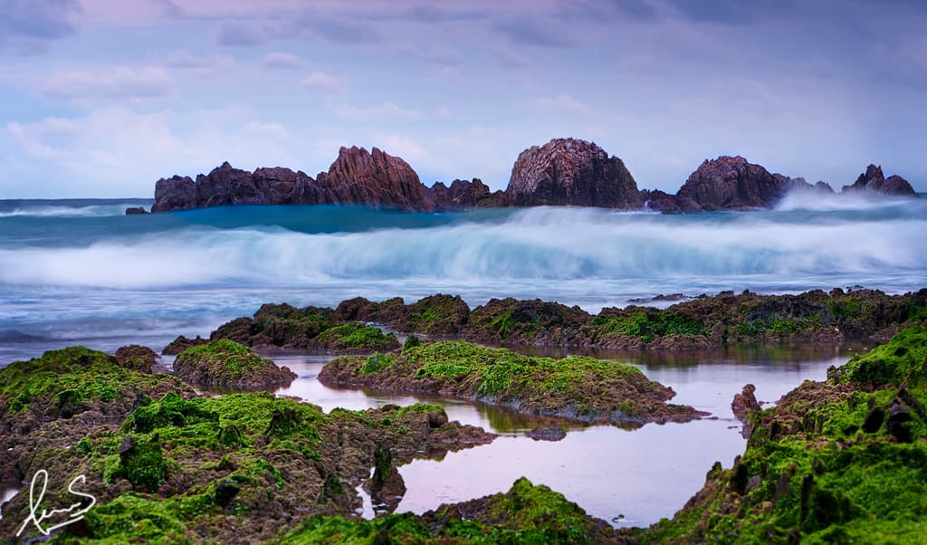 Ancient rocks at Narooma