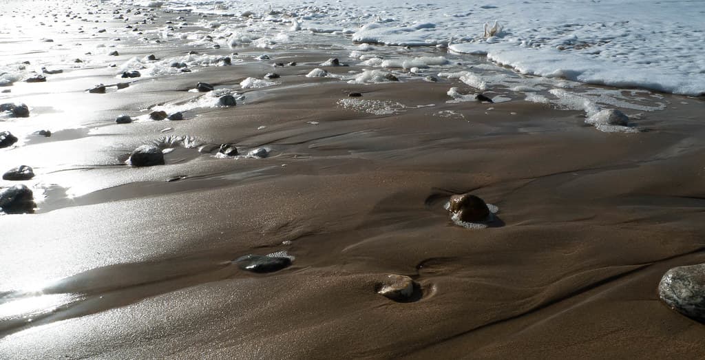Pebbles on Fistral Beach, Cornwall 2