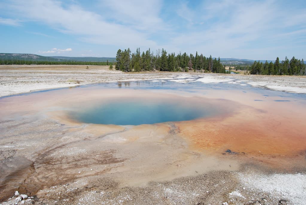 Opal Pool, Yellowstone National Park, USA