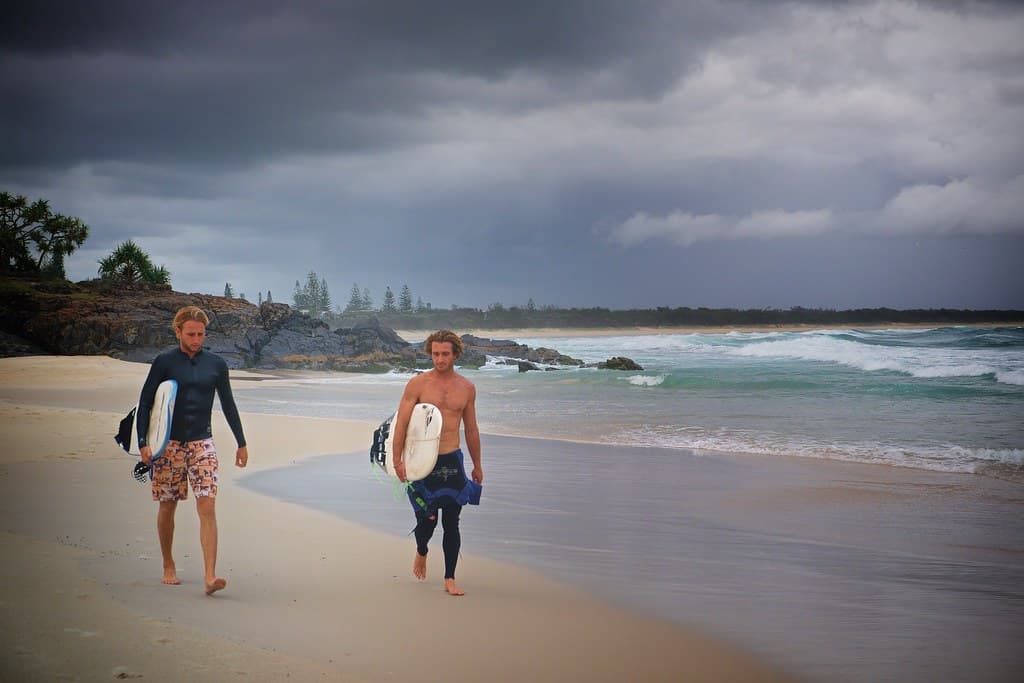 Cabarita surfers