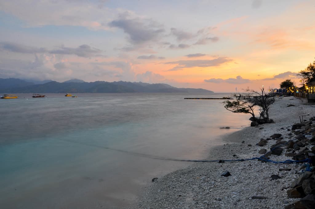 Sunset at Gili Trawangan