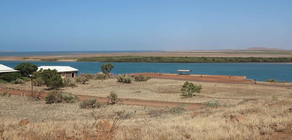 Cossack View to wharf