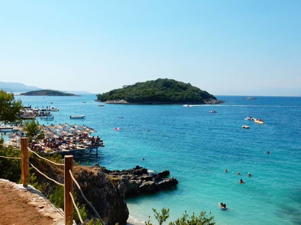 Butrint Channel Beach — photo by Juan Carlos Trabolsi
