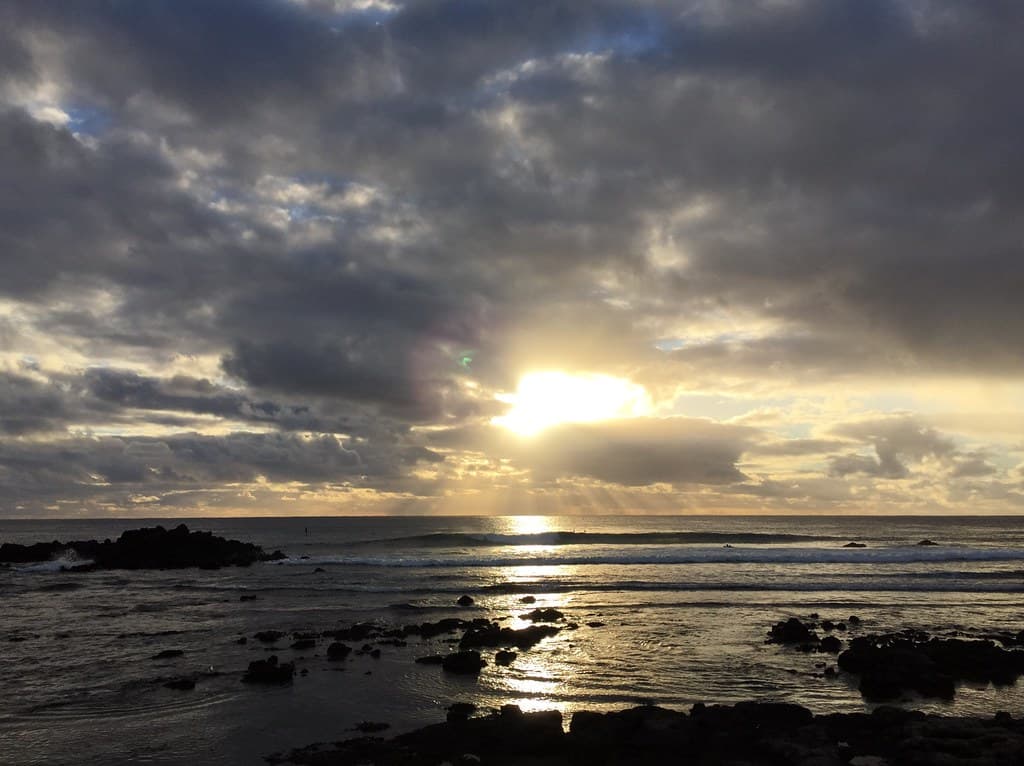 Pea Beach, Hanga Roa Otai, Hanga Roa, Rapa Nui (Easter Island), Chile, Oceania.