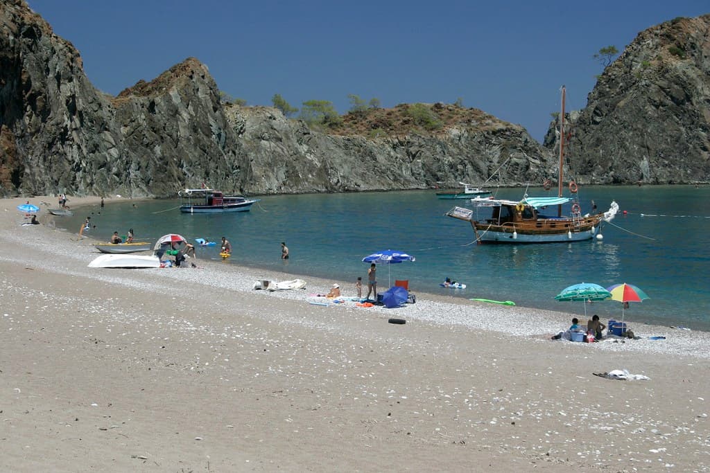 Olympos Beach — photo by Adam Franco